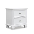 Signature Design by Ashley Fortman B680-92 Two Drawer Night Stand