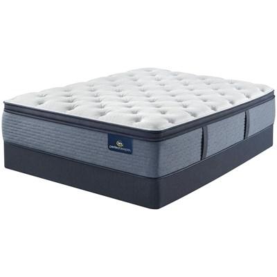 Serta Cozy Escape Plush Pillow Top Mattress Set (Full)