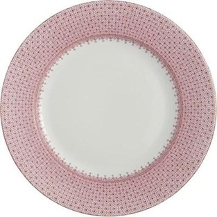 Mottahedeh Pink Lace Dinner Plate (Plates - Dinner)
