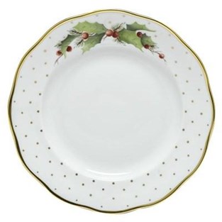 Herend Winter Shimmer Dessert Plate (Plates - Dessert)
