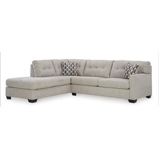 Signature Design by Ashley Mahoney 31004S1 2 pc Sectional with Chaise (Sectionals - Stationary)