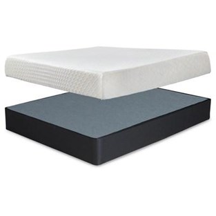 Sierra Sleep 10 Inch Chime Memory Foam M699M1 King Mattress and Foundation (Mattresses - King)