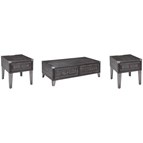 Signature Design by Ashley Todoe T901T2 Coffee Table and 2 End Tables