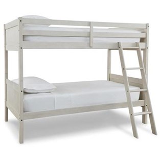 Signature Design by Ashley Robbinsdale B742-59 Twin/Twin Bunk Bed w/Ladder (Kids Beds - Bunk Bed)