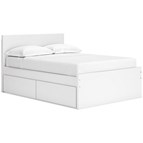 Signature Design by Ashley Onita EB9630B11 Full Panel Platform Bed with 1 Side Storage