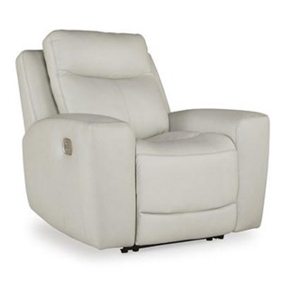 Signature Design by Ashley Mindanao U5950513C Power Recliner with Adjustable Headrest (Recliners - Power)