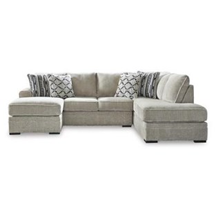 Benchcraft Calnita 20502S1 2 pc Sectional with Chaise (Sectionals - Stationary)