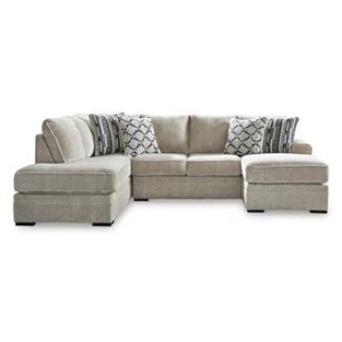 Benchcraft Calnita 20502S2 2 pc Sectional with Chaise (Sectionals - Stationary)