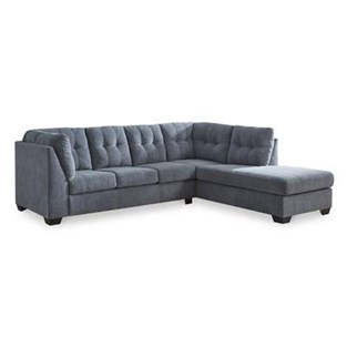 Signature Design by Ashley Marleton 55303S2 2 pc Sectional with Chaise (Sectionals - Stationary)