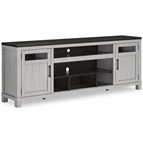 Signature Design by Ashley Darborn W796-68 XL TV Stand with Fireplace Option