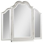 Coaster Furniture Evangeline 223398 Tri-Fold Vanity Mirror - Silver Oak