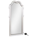 Coaster Furniture Evangeline 223400 Full Length LED Light Floor Mirror - Silver Oak