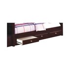 Coaster Furniture Elliott 460446 3-Drawer Under Bed Storage - Cappuccino