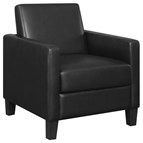 Coaster Furniture Julio 909478 Upholstered Track Arm Accent Chair - Black