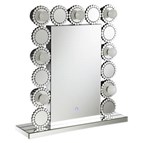Coaster Furniture Aghes 961624 Vanity Mirror with Lighting - Silver