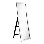 Coaster Furniture Soline 961633 22 x 61 Inch Framed Standing Floor Mirror - Silver