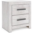 Signature Design by Ashley Cayboni B3788-92 Two Drawer Night Stand