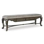 Signature Design by Ashley Maylee D947-00 Upholstered Storage Bench