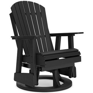 Signature Design by Ashley Hyland wave P108-820 Swivel Glider Chair (Outdoor Seating - Chairs)
