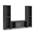 Signature Design by Ashley Cayberry W2721W2 3 pc Entertainment Center with Electric Fireplace