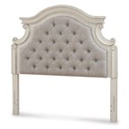 Signature Design by Ashley Realyn B743-87 Full Upholstered Panel Headboard