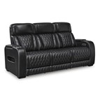 Signature Design by Ashley Boyington U2710615 Power Reclining Sofa with Adjustable Headrest