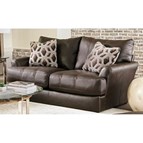 Jackson Furniture Prato 248202 Loveseat - Chocolate