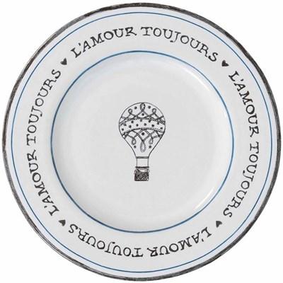 Juliska L'Amour Toujours Side/Cocktail Plate (Plates - Bread and Butter)
