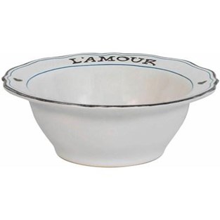 Juliska L'Amour Toujours Cereal/Ice Cream Bowl (Bowls - Cereal)