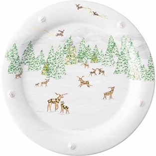 Juliska Berry & Thread North Pole Dinner Plate (Plates - Dinner)