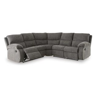 Signature Design by Ashley Museum 81807S2C 2 pc Reclining Sectional (Sectionals - Reclining)