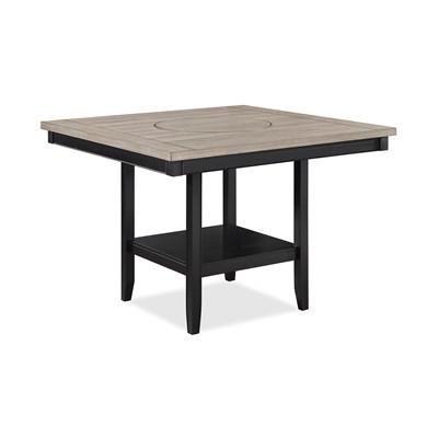 Crown Mark Fulton 2727LG-T-4848 Counter Height Table - Light Grey