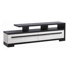 Crown Mark Remington B8162-9 TV Stand - Black/White