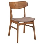 Coaster Furniture Dortch 108462 Dining Side Chair - Walnut and Brown