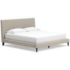 Signature Design by Ashley Cielden B1199-82 King Upholstered Bed with Roll Slats