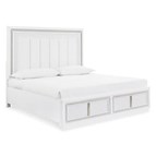 Signature Design by Ashley Chalanna B822B4 King Upholstered Storage Bed