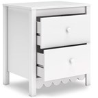 Signature Design by Ashley Hallityn EB1810-292 Two Drawer Night Stand