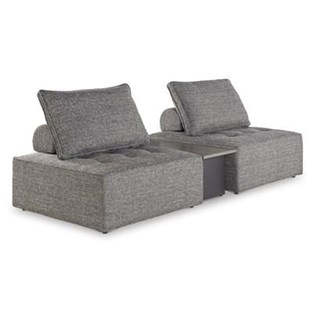 Signature Design by Ashley Bree Zee P160P4 3 pc Outdoor Sectional (Outdoor Seating - Sectionals)