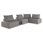 Signature Design by Ashley Bree Zee P160P5 5 pc Outdoor Sectional