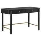 Coaster Furniture Arini 224337 2-Drawer Vanity Desk Makeup Table - Black