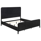Coaster Furniture Brookmead 224711KE Wood Eastern King Panel Bed - Black