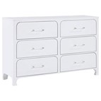 Coaster Furniture Anastasia 224753 6-Drawer Dresser - Pearl White