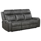 Coaster Furniture Raelynn 603191 Upholstered Track Arm Motion Sofa - Grey