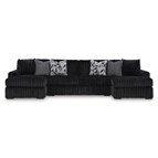 Signature Design by Ashley Midnight-Madness 98103S5 3 pc Sectional with Chaise