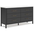 Signature Design by Ashley Cadmori B2616-231 Six Drawer Dresser