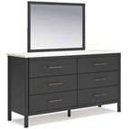 Signature Design by Ashley Cadmori B2616B1 Dresser and Mirror