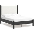 Signature Design by Ashley Cadmori B2616B3 Full Upholstered Panel Bed
