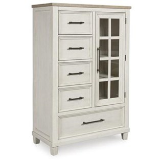 Benchcraft Shaybrock B683-48 Door Chest (Chests - 5 Drawers)