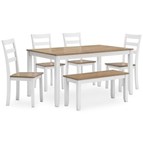 Signature Design by Ashley Gesthaven D398-325 Dining Room Table Set