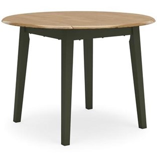 Signature Design by Ashley Gesthaven D401-15 Round Dining Room Drop Leaf Table (Dining Tables - Round)